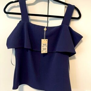 NEXT brand new blue top. Zip on back. Size UK10 US6
